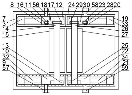 Civil engineering construction waste treatment device