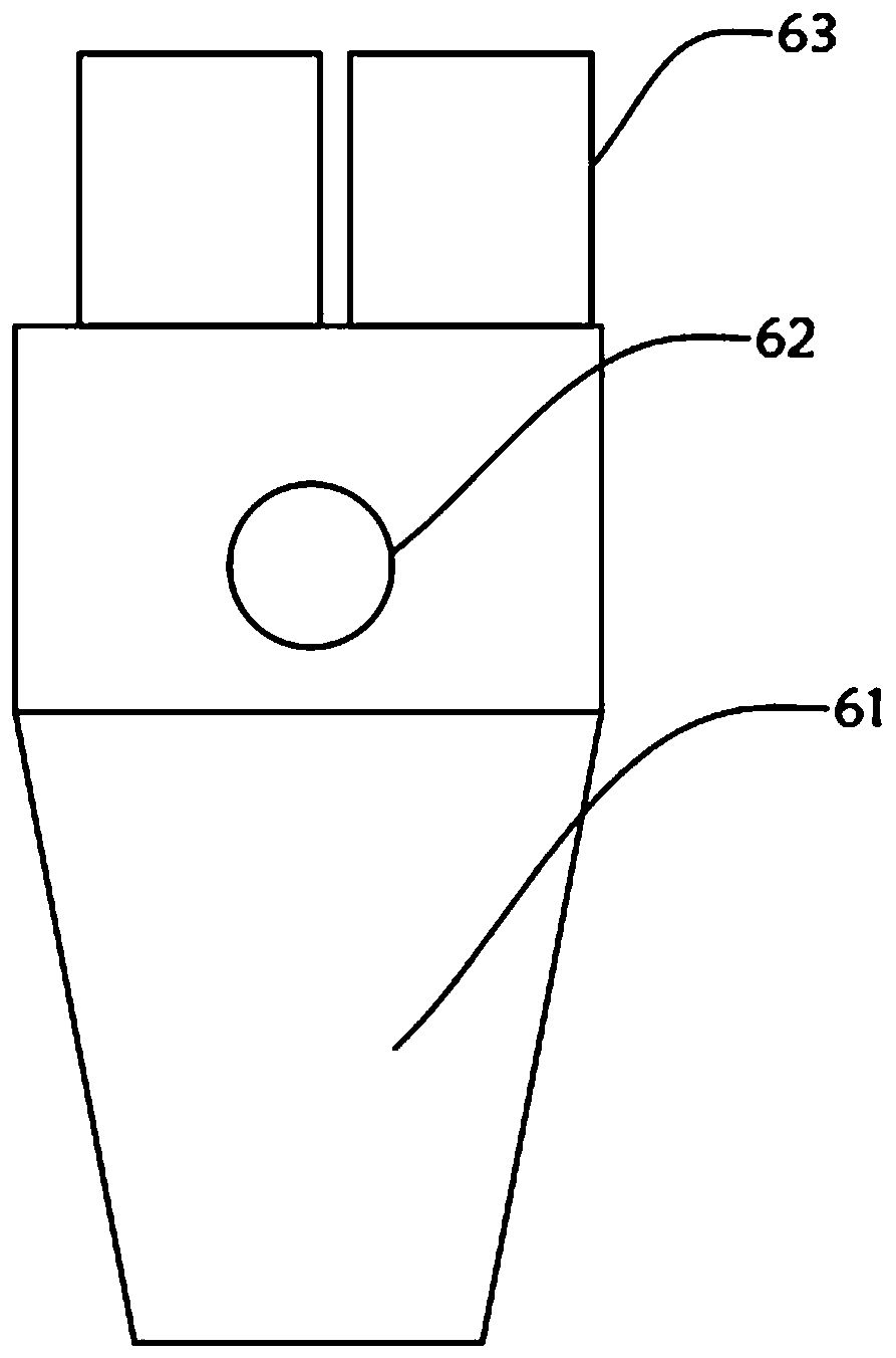 Off-line system under oxygen therapy mode of patient suffering from tracheal intubation