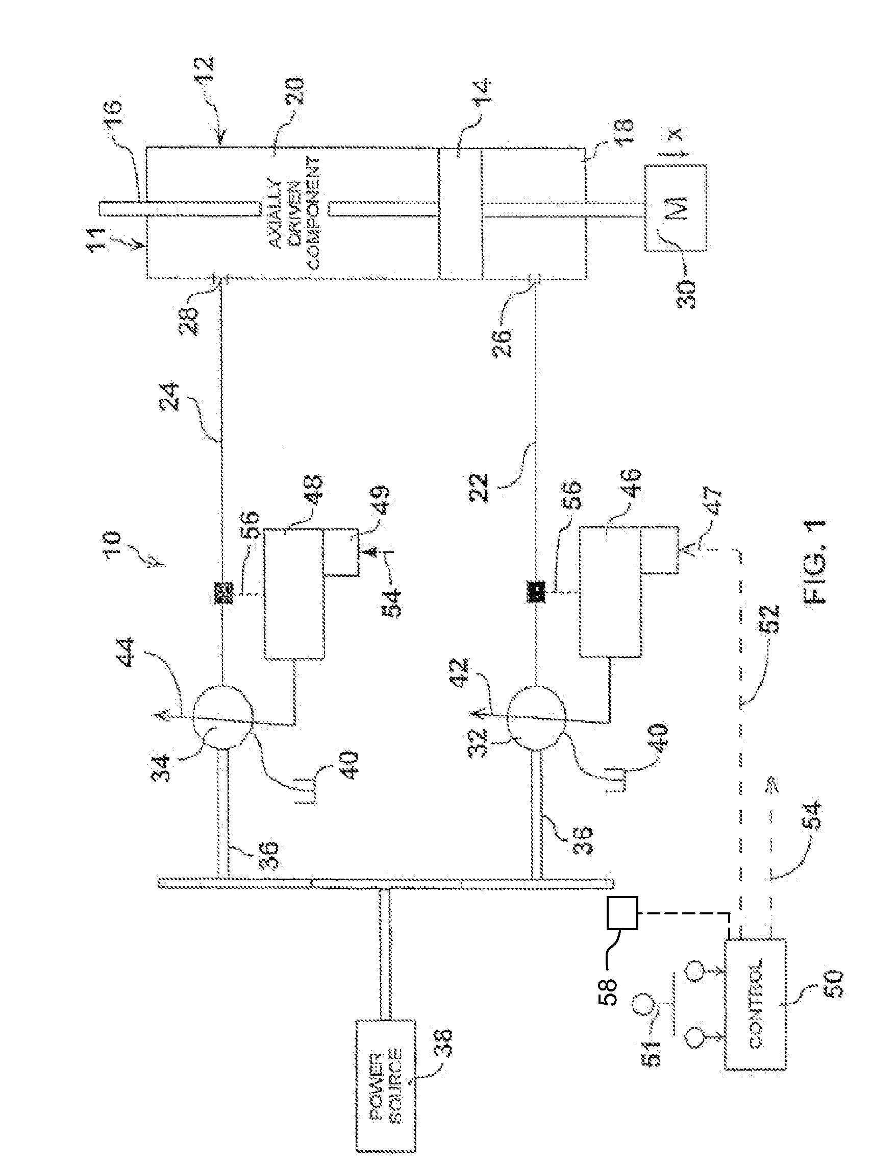 Velocity control for hydraulic control system