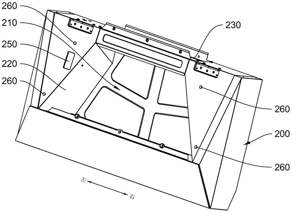 Smoke exhaust system and side-draft range hood