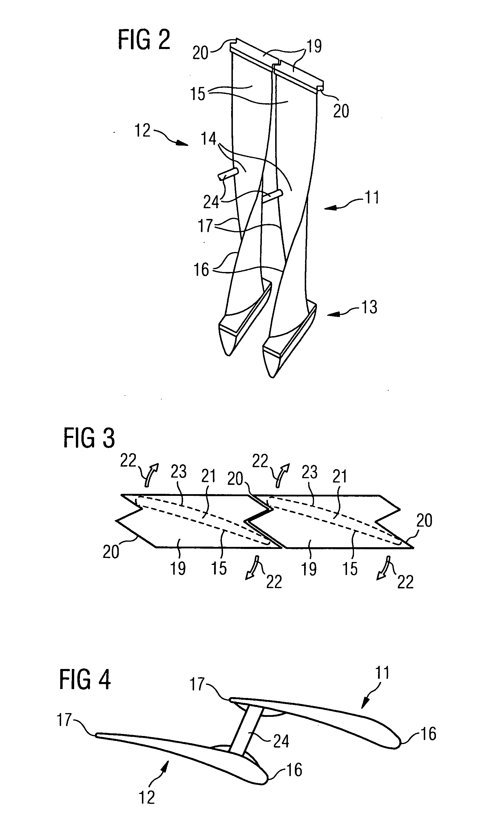 Moving-blade row for fluid-flow machines