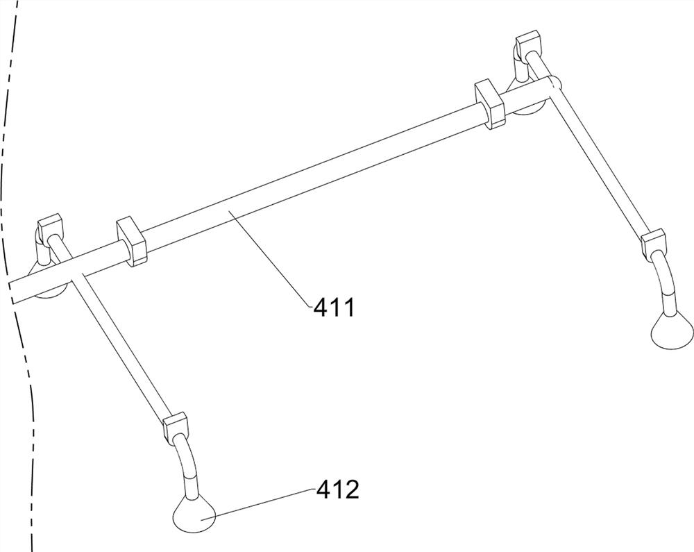 Surgical instrument clearing equipment for obstetrics and gynecology department