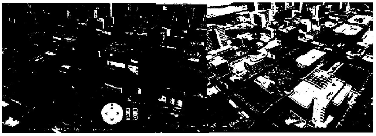 A method and system for rendering and displaying a three-dimensional map