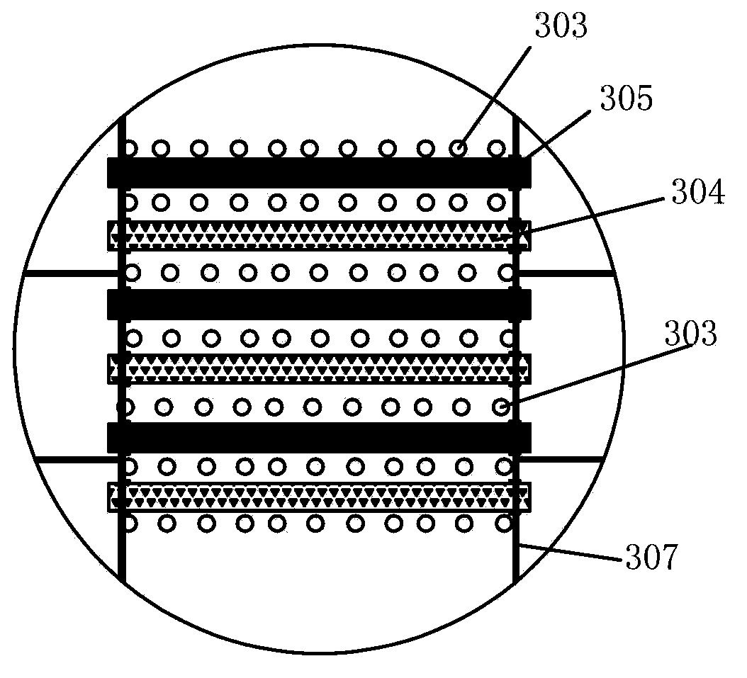 Electrochemical combined coking wastewater deep treatment process and equipment thereof