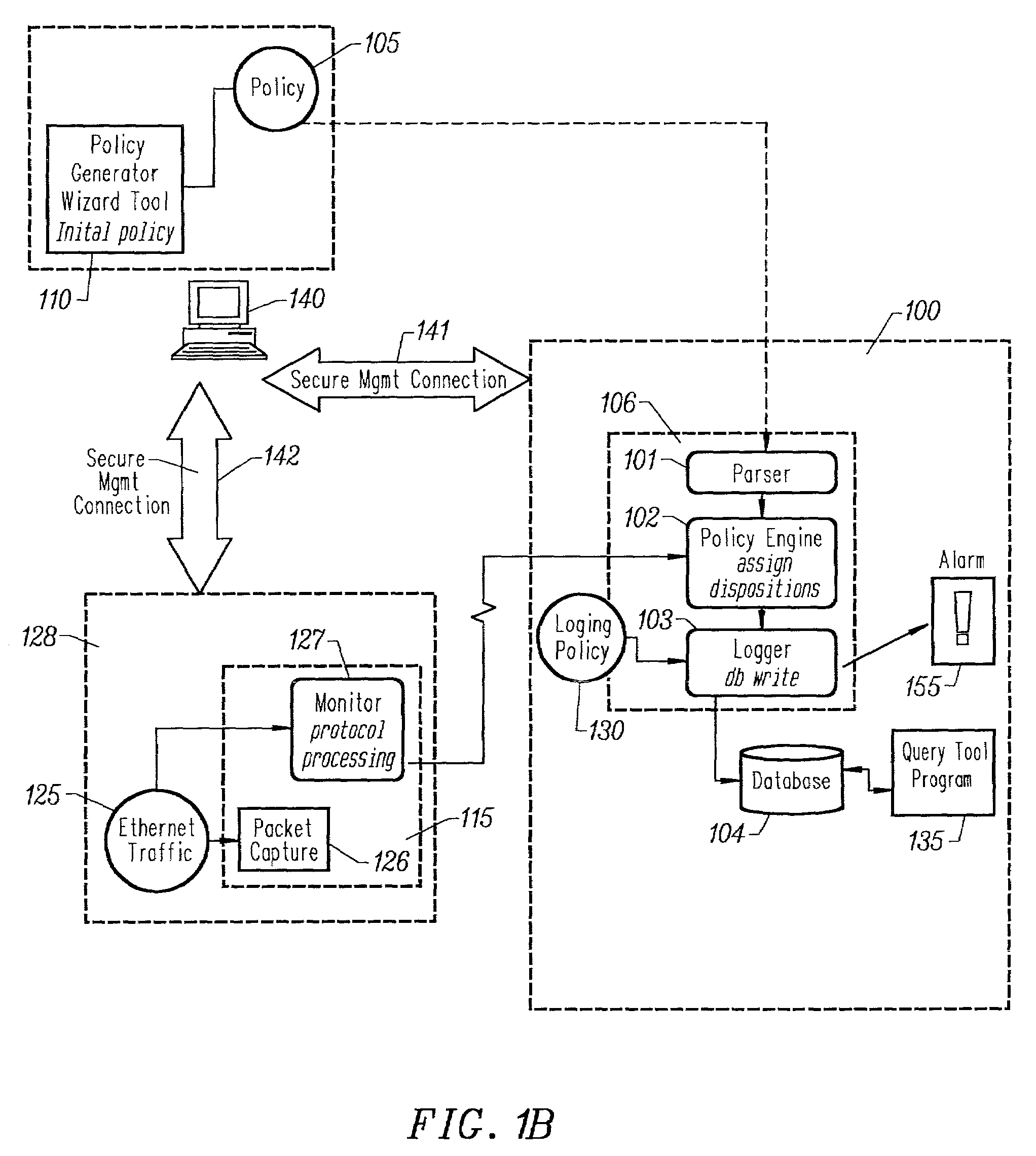 Automated generation of an english language representation of a formal network security policy specification