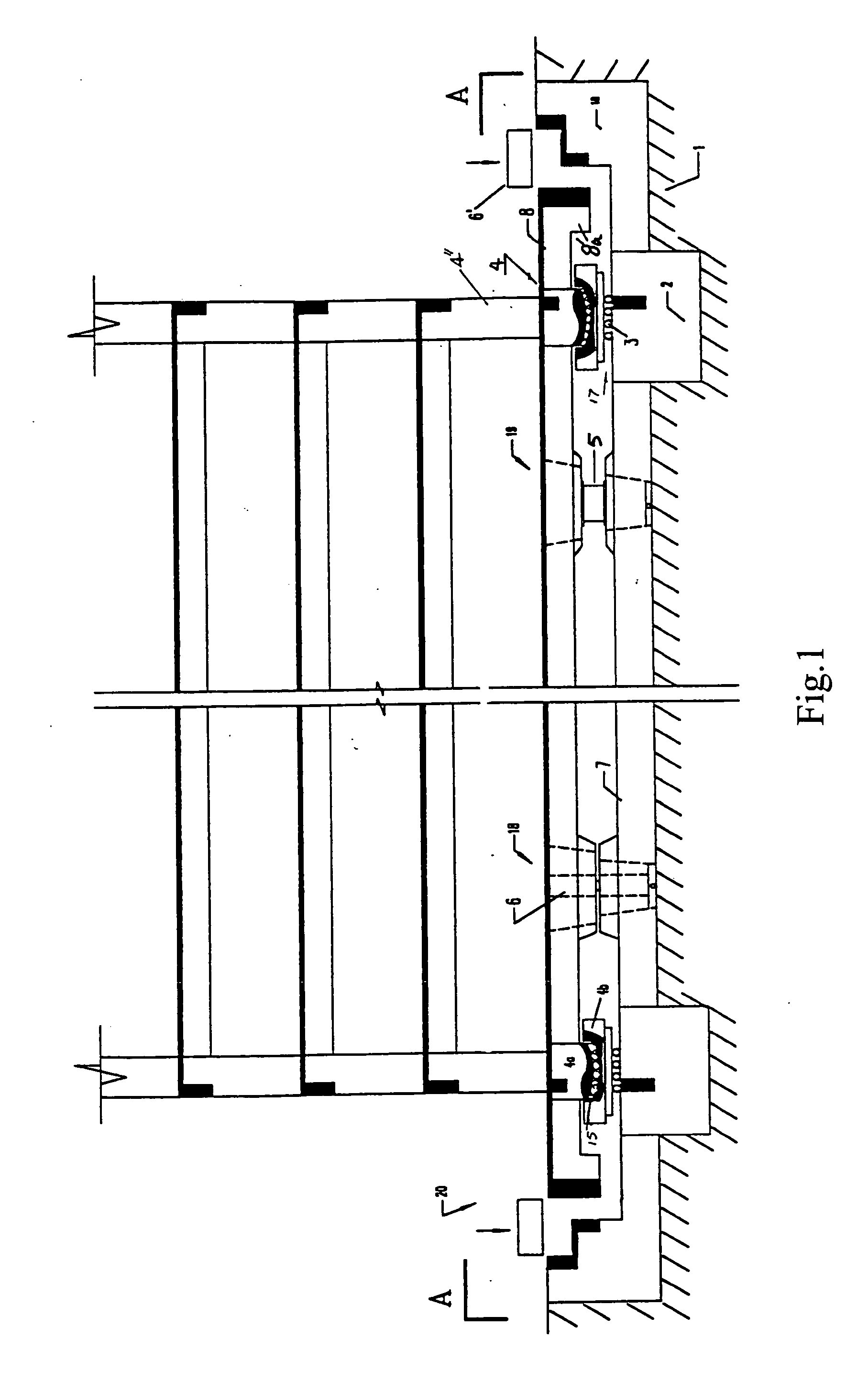 Earthquake resistance structure for building