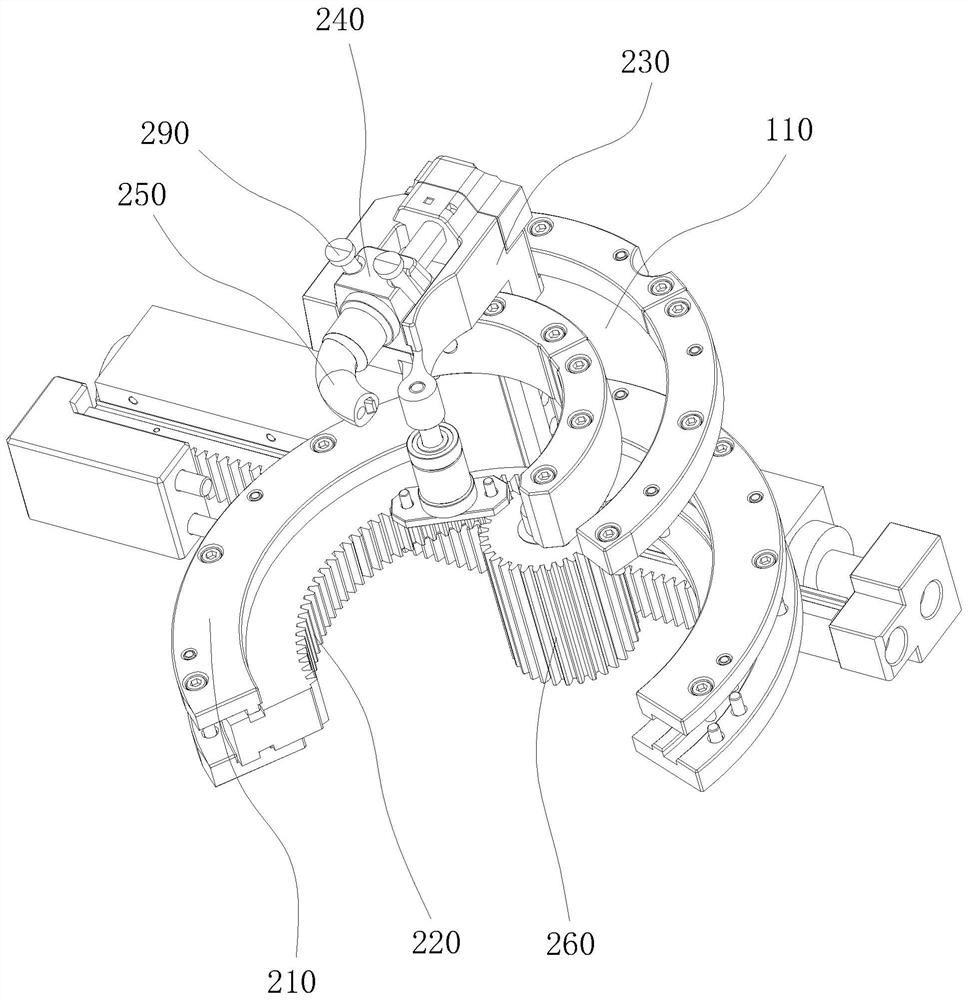 Die for producing four-way tube