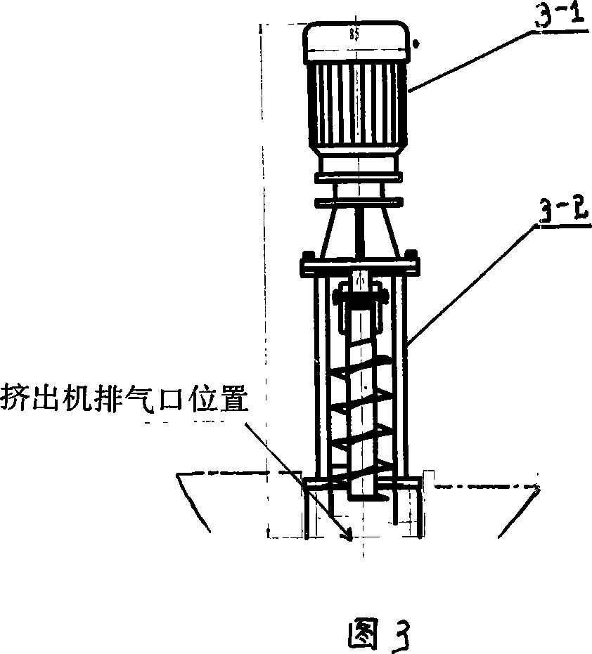 Conical double screw extruder special for wood plastic composite material