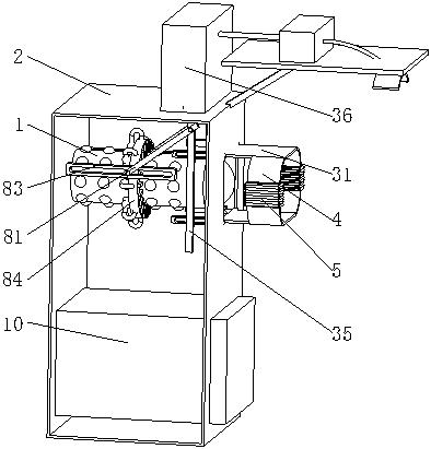 Face image capturing device