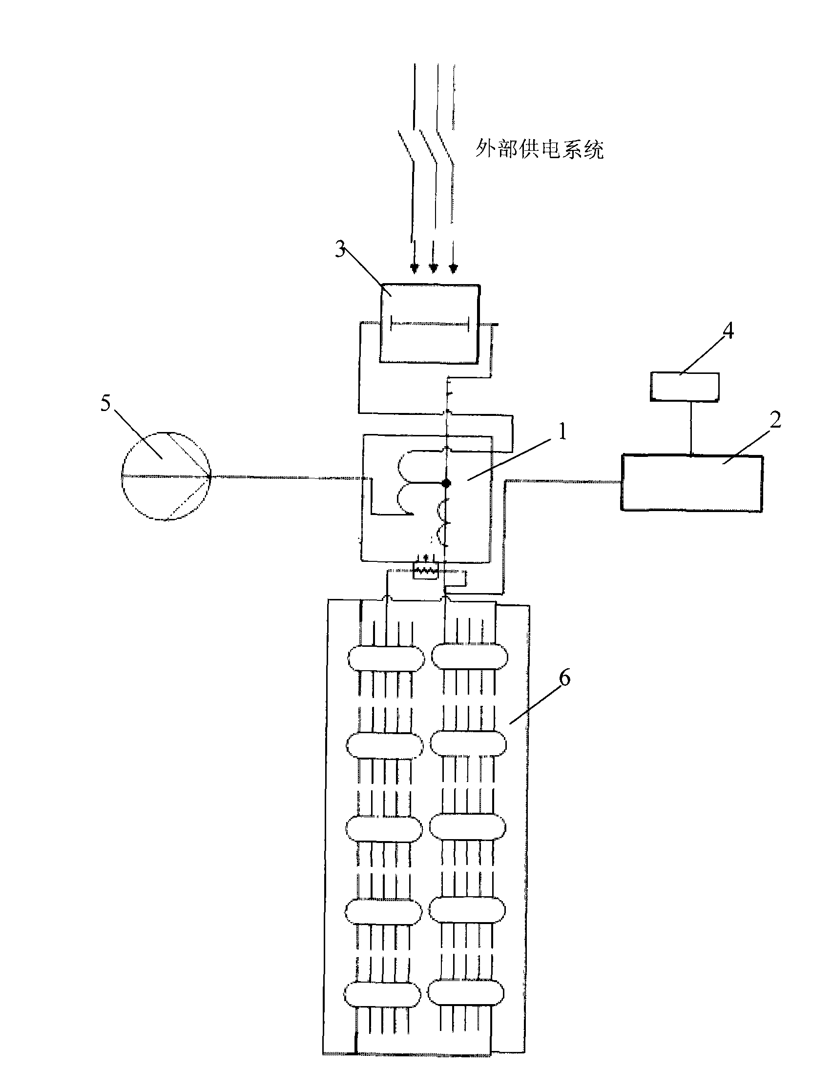 Solar light irradiation simulation test apparatus