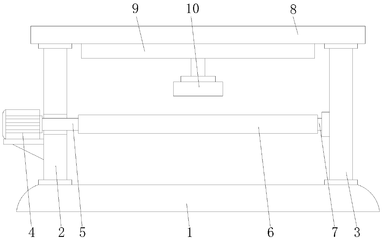 Automatic overturn device for painting