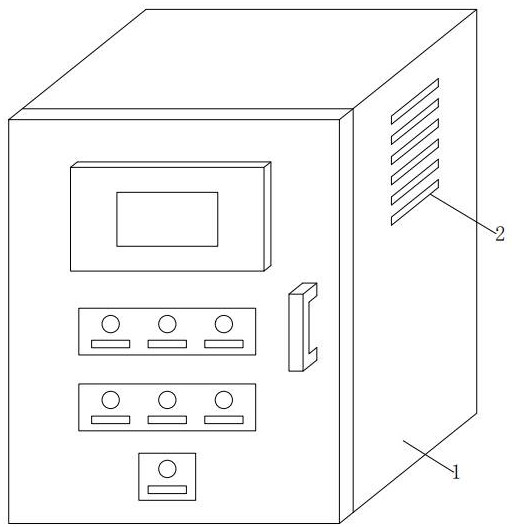 A public security monitoring distribution box