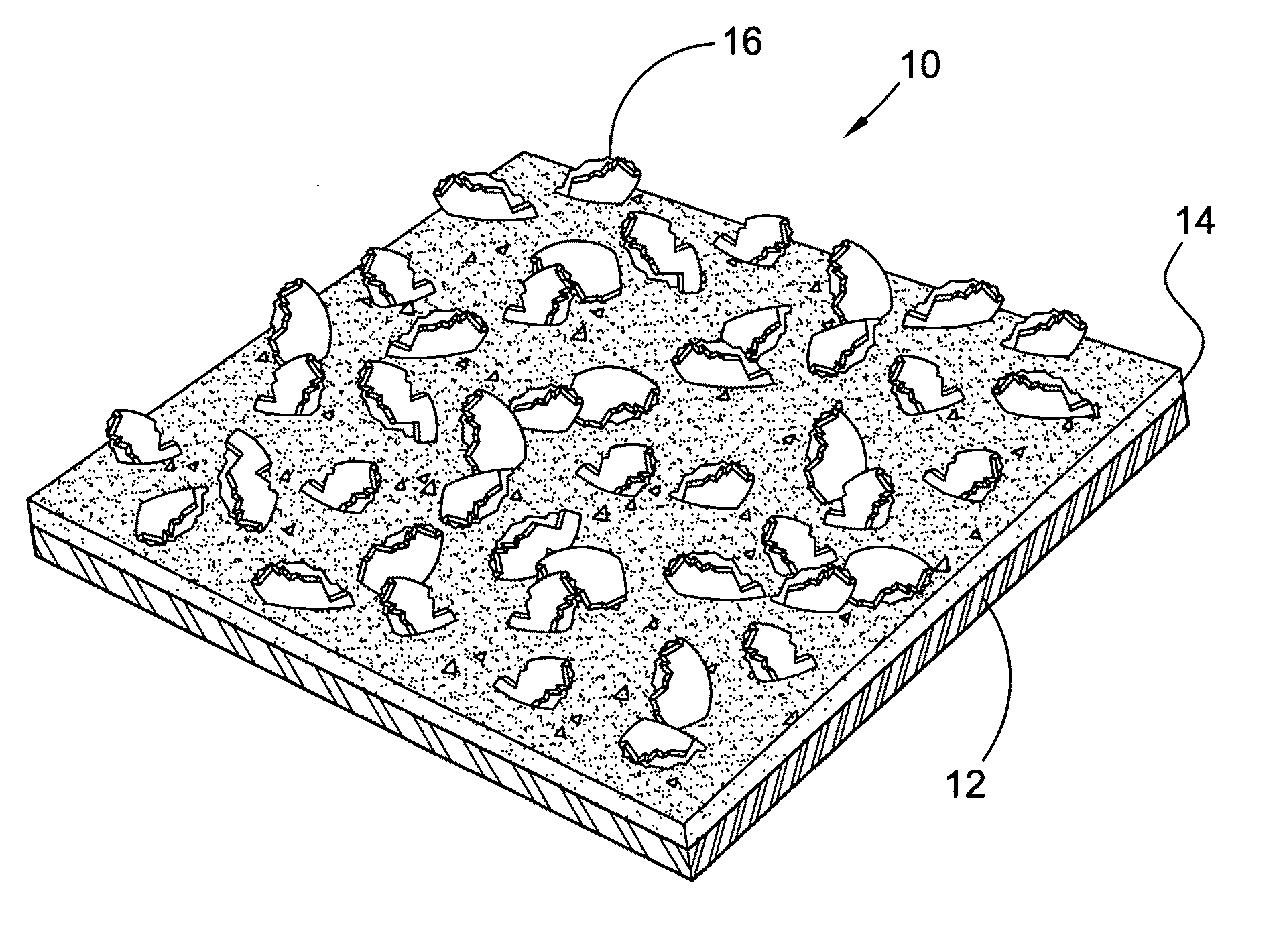 Very low packing density ceramic abrasive grits and methods of producing and using the same