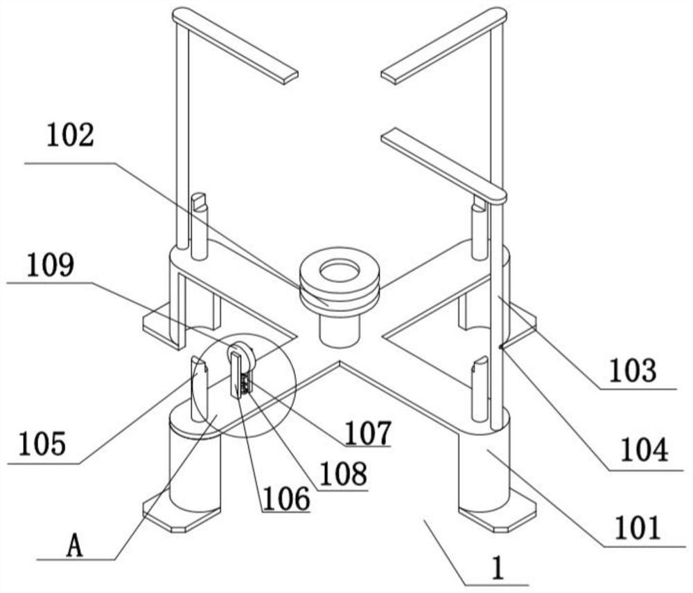 Mask processing raw material feeding system