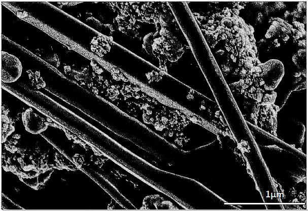 Nano-silver composite antibacterial and antivirus material