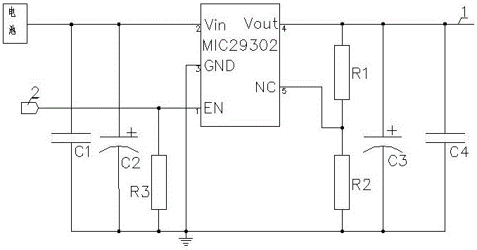 Transformer antitheft system power supply circuit capable of improving power supplying stability