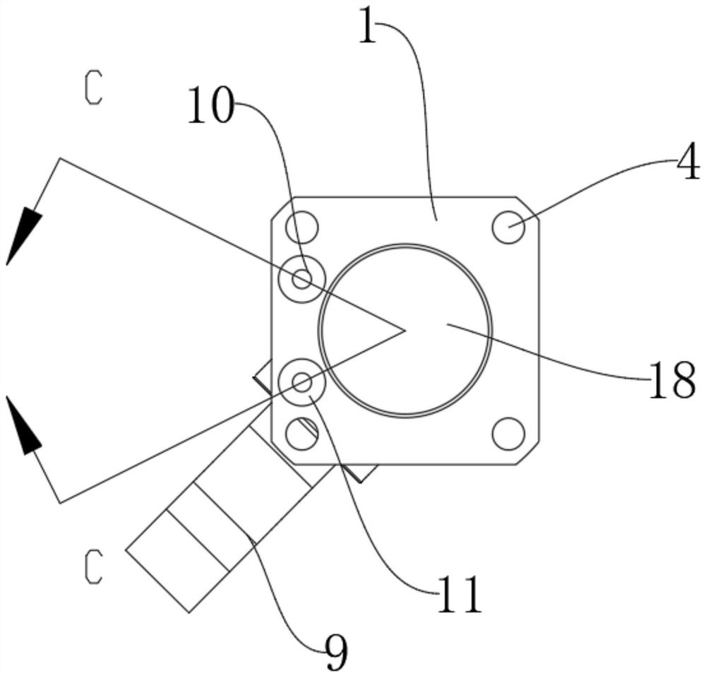 Lever type oil cylinder capable of steering by 360 degrees