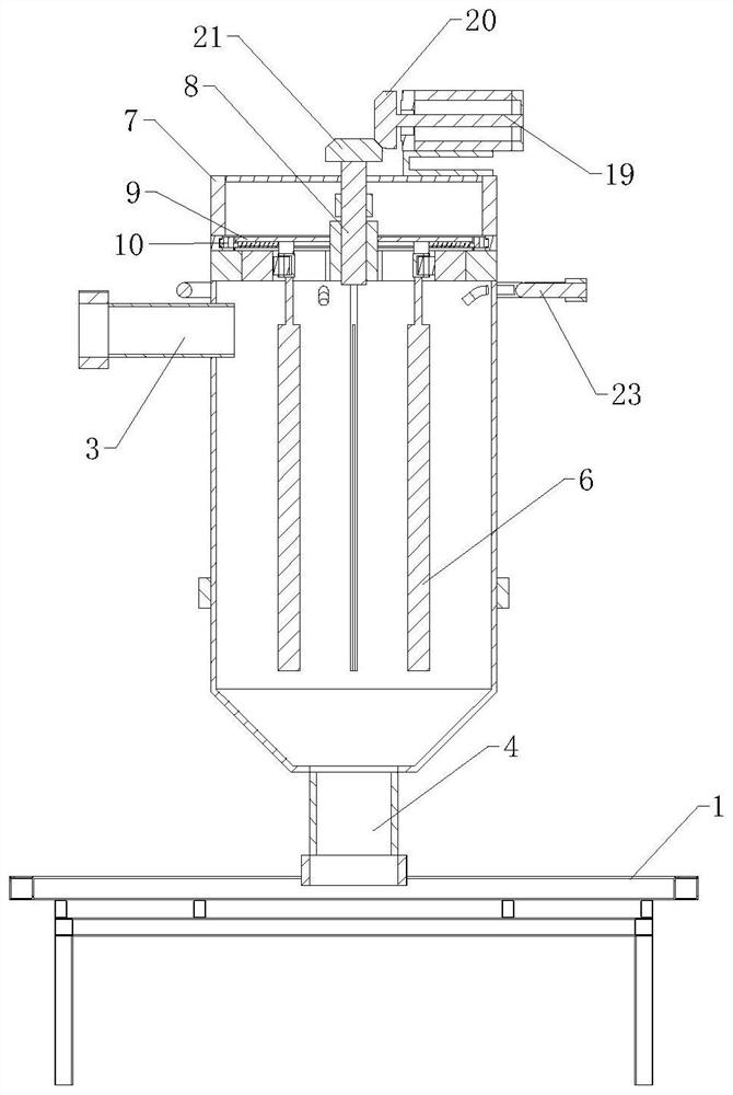 Stirring mechanism for chili sauce production