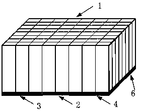 Detector for ray position and energy measurement and signal read-out method