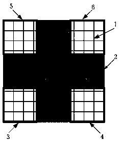 Detector for ray position and energy measurement and signal read-out method