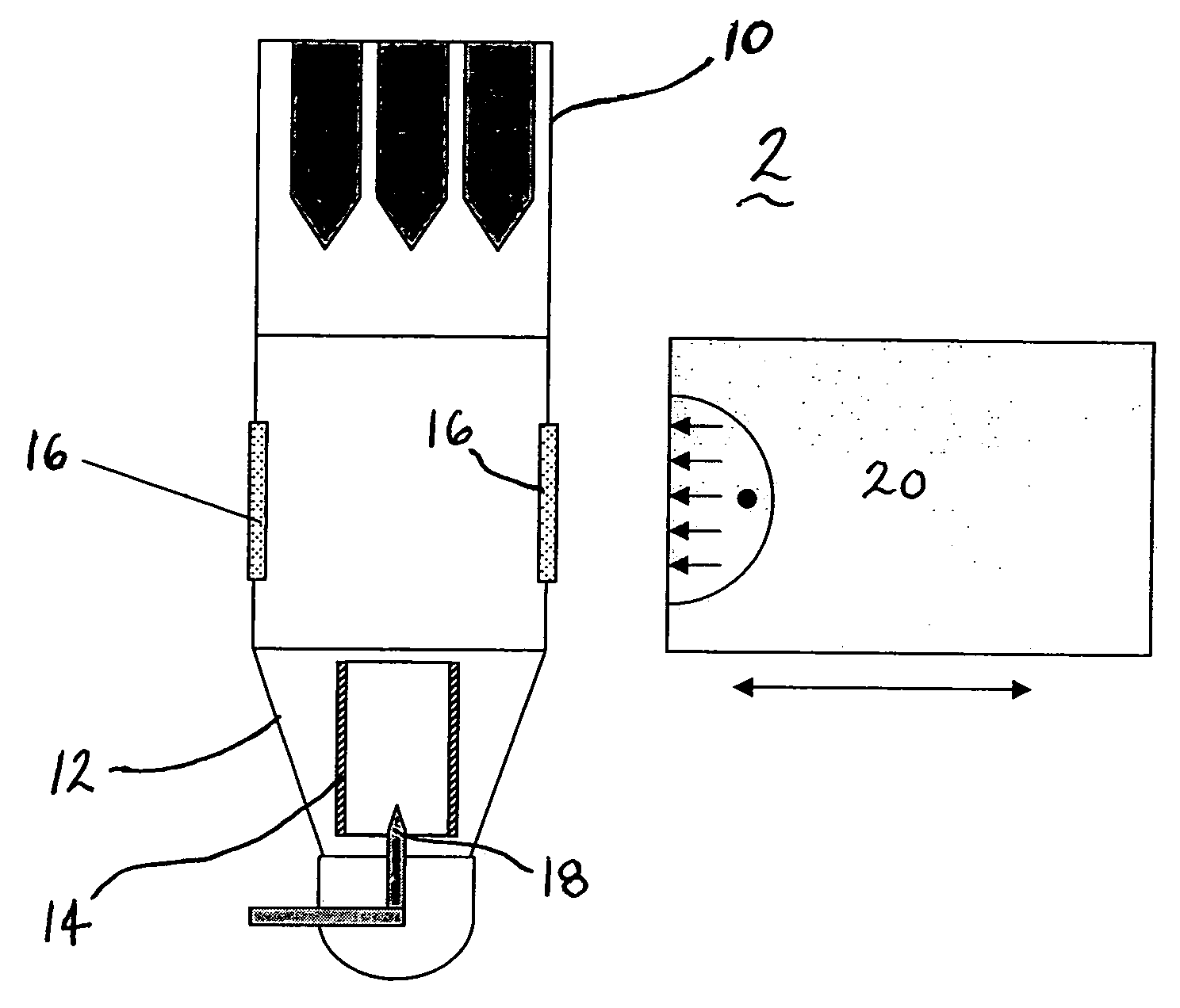 Ultraviolet particle coating systems and processes