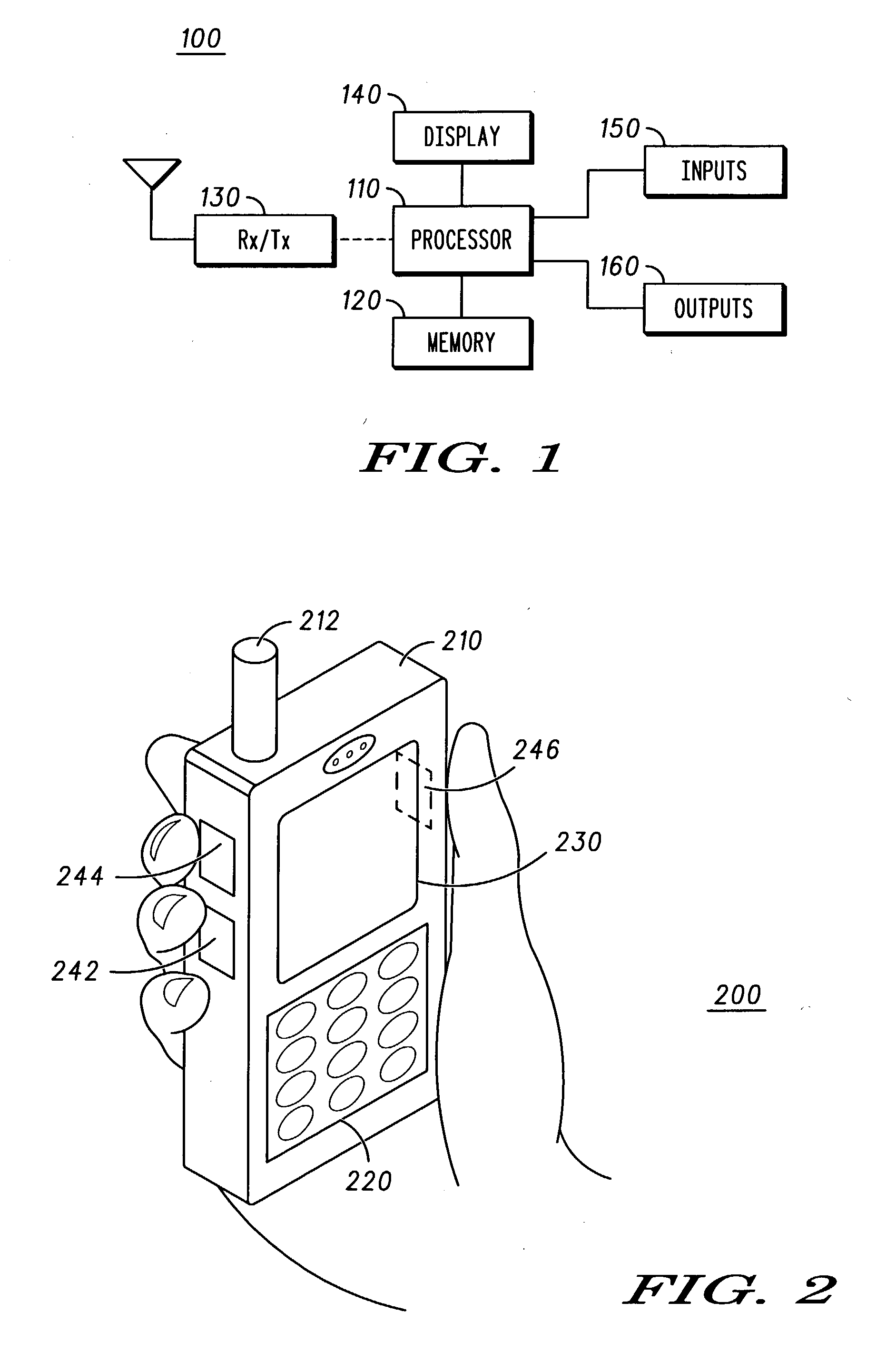 Fingerprint security systems in handheld electronic devices and methods therefor