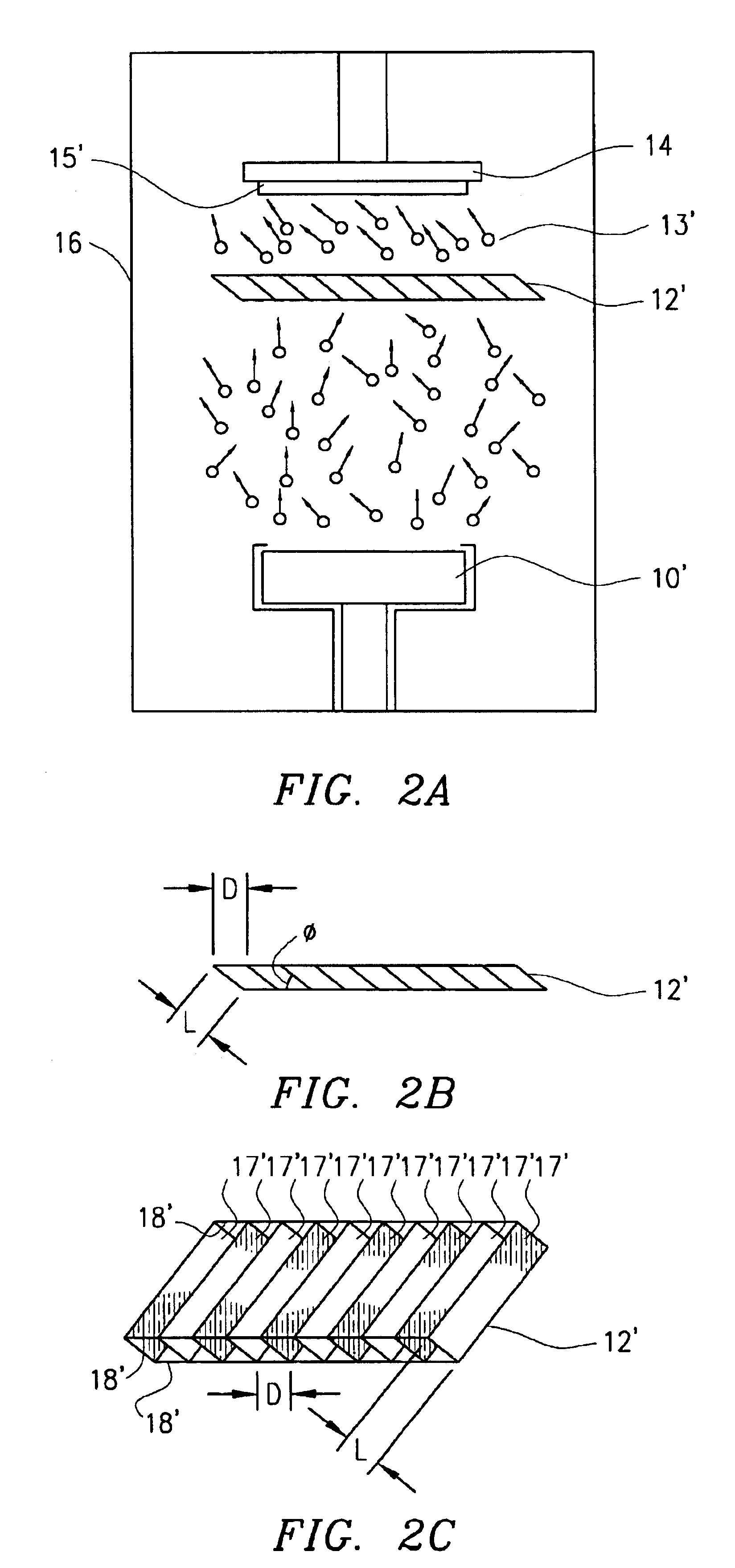 Oblique deposition apparatus