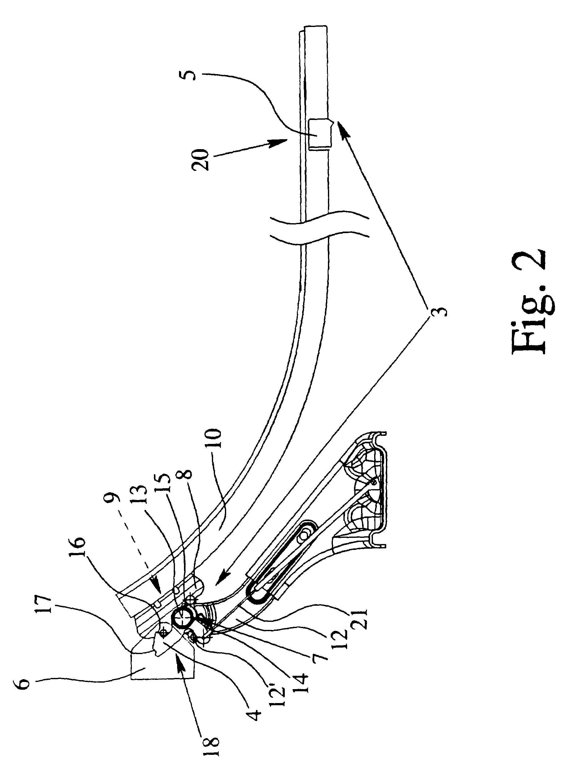 Sliding door arrangement for a motor vehicle