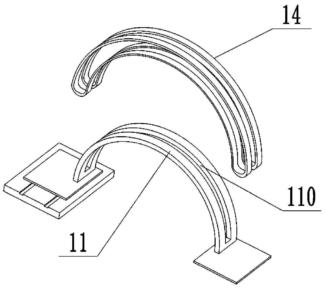 Multiple-degree-of-freedom ultrasonic uterine rehabilitation device