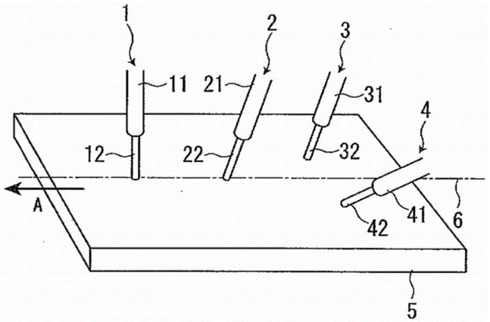 Submerged arc welding method for steel sheets