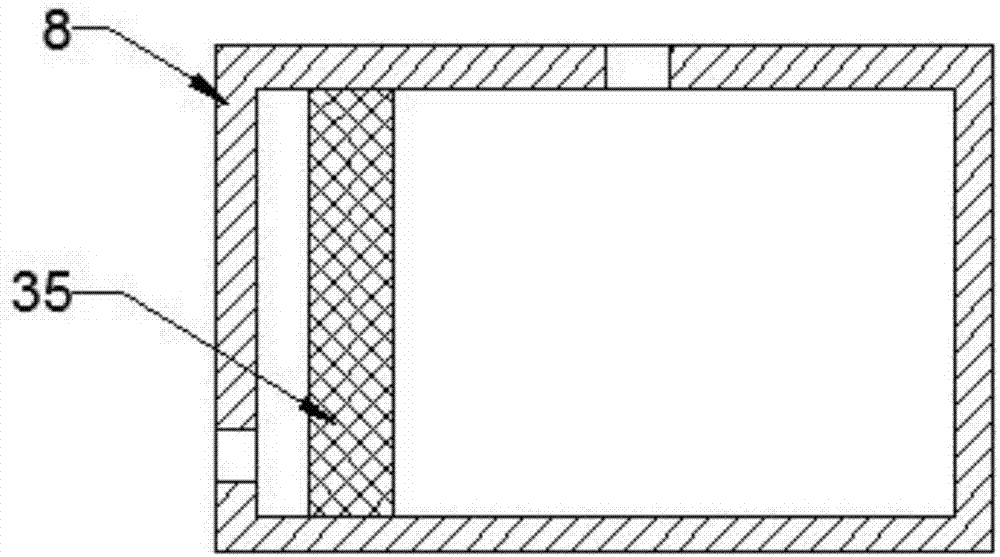 Waste water circulating type remaining concrete recovering and processing device