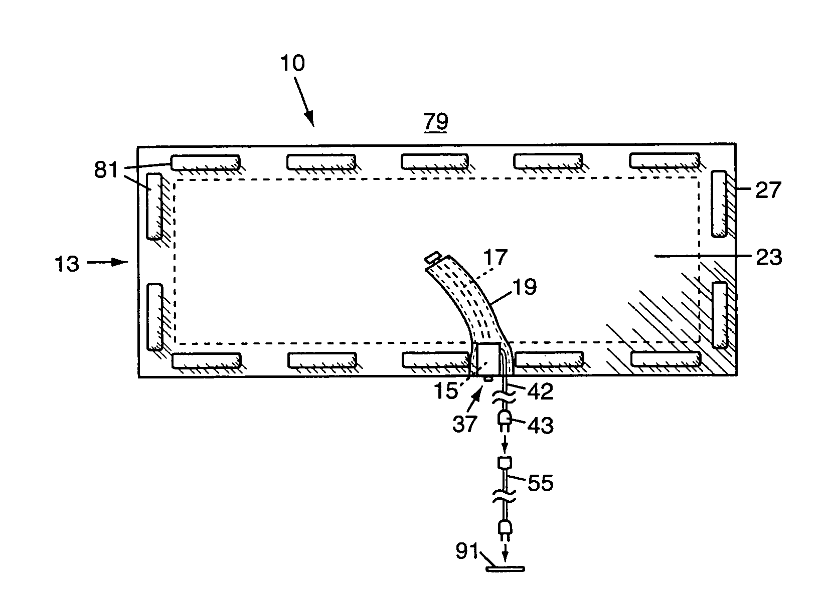 Swimming pool cover having built-in drain pump