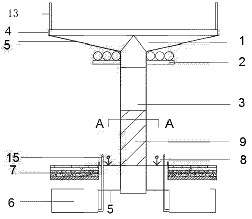 Elevated ecological bicycle path