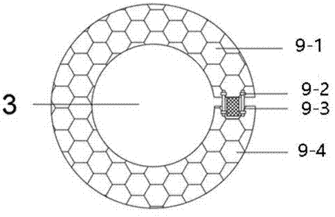 Elevated ecological bicycle path