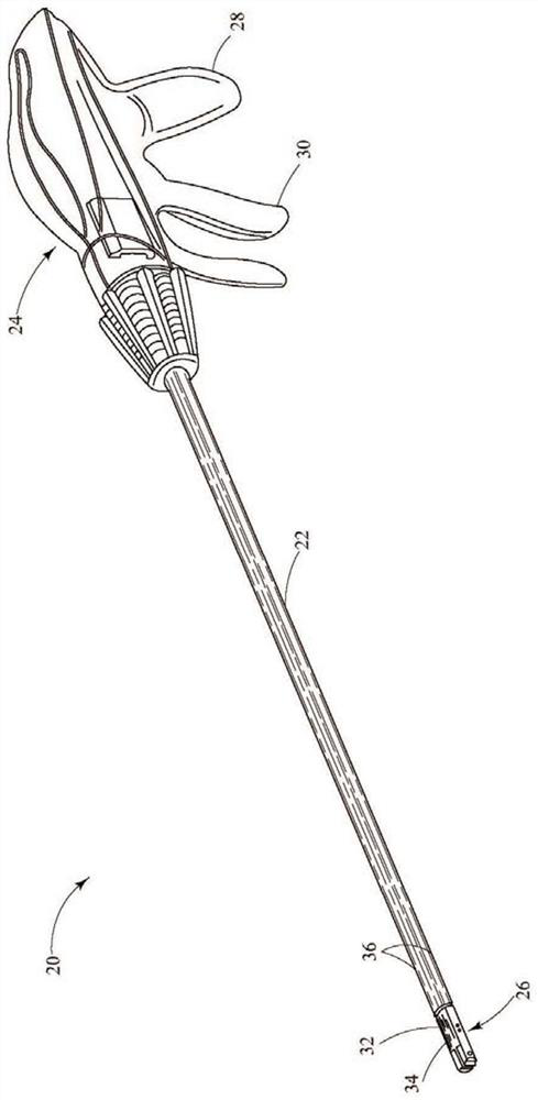 Laparoscopic suturing device with peeling plate