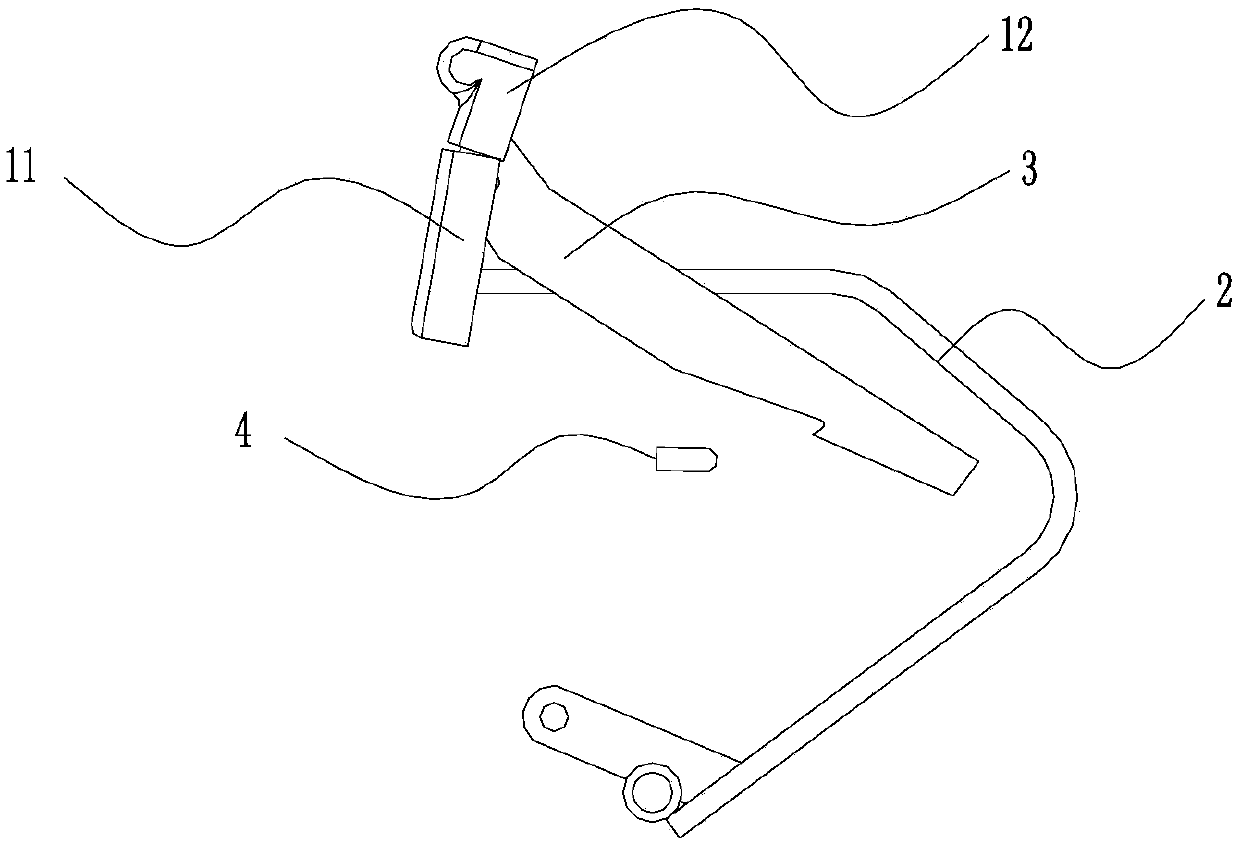 An electric vehicle brake parking system