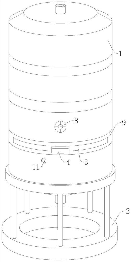 Separating tower for coal chemical industry