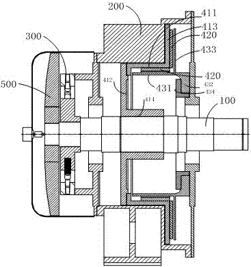 Ironless permanent magnet power generation and electric device