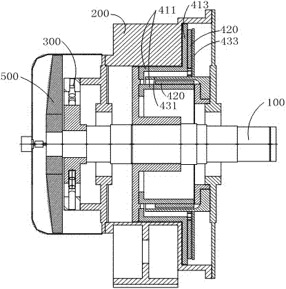 Ironless permanent magnet power generation and electric device