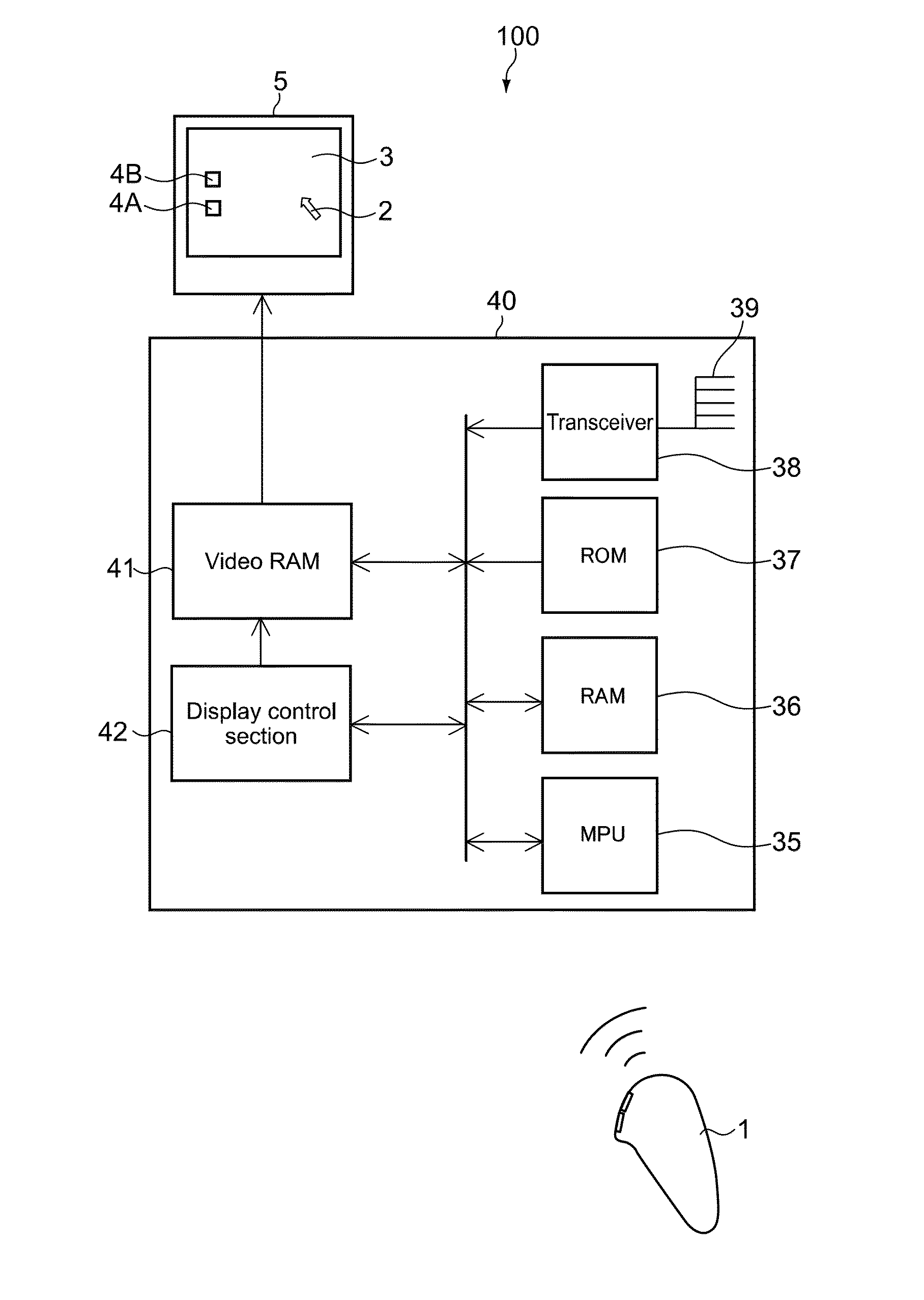 Input apparatus, control apparatus, and control method for input apparatus