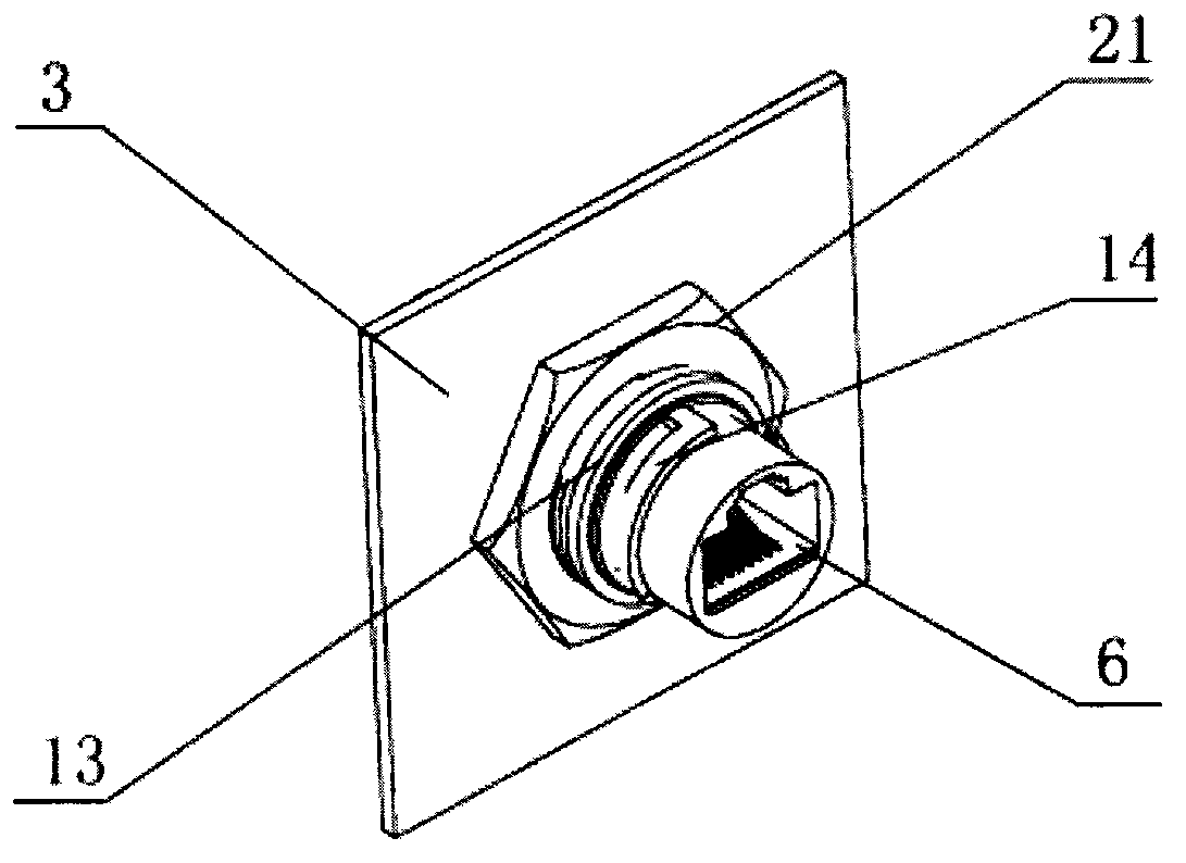 Dual-waterproof connecting device