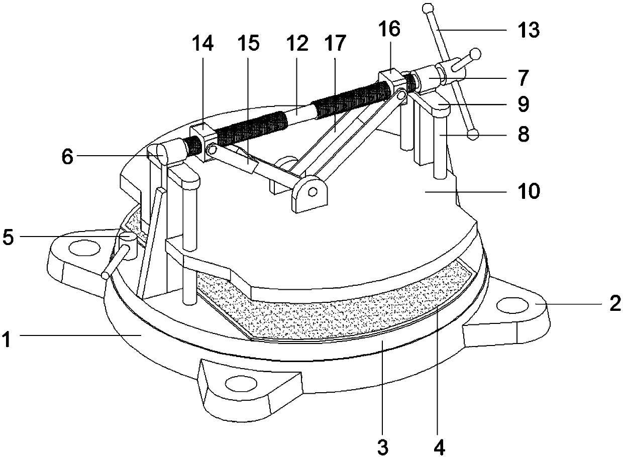 Industrial machining clamp