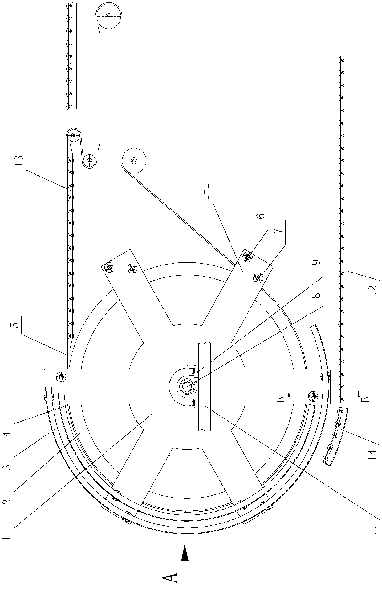 Automatic box overturning and fruit unloading machine and automatic box overturning and fruit unloading method