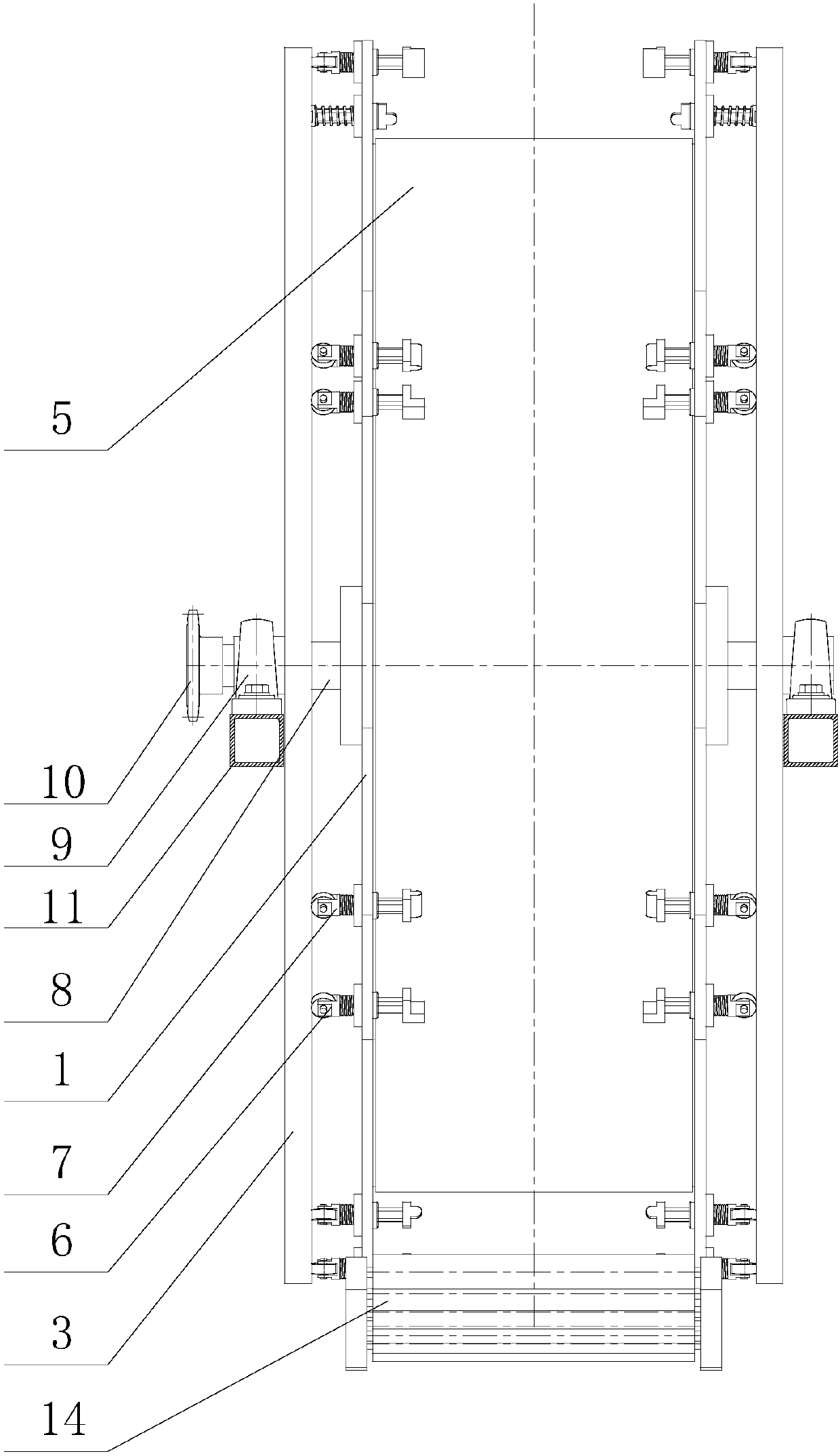 Automatic box overturning and fruit unloading machine and automatic box overturning and fruit unloading method