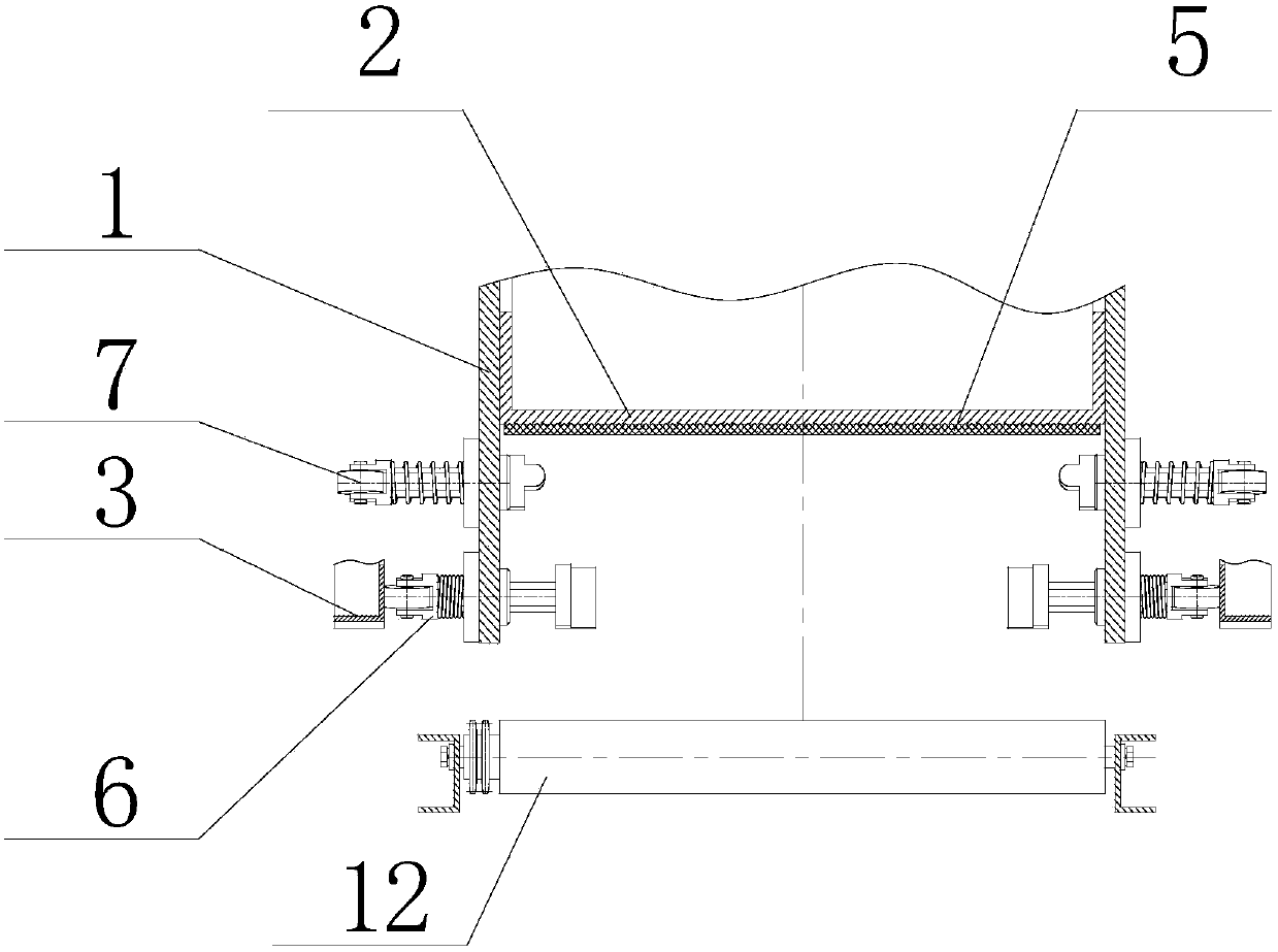 Automatic box overturning and fruit unloading machine and automatic box overturning and fruit unloading method