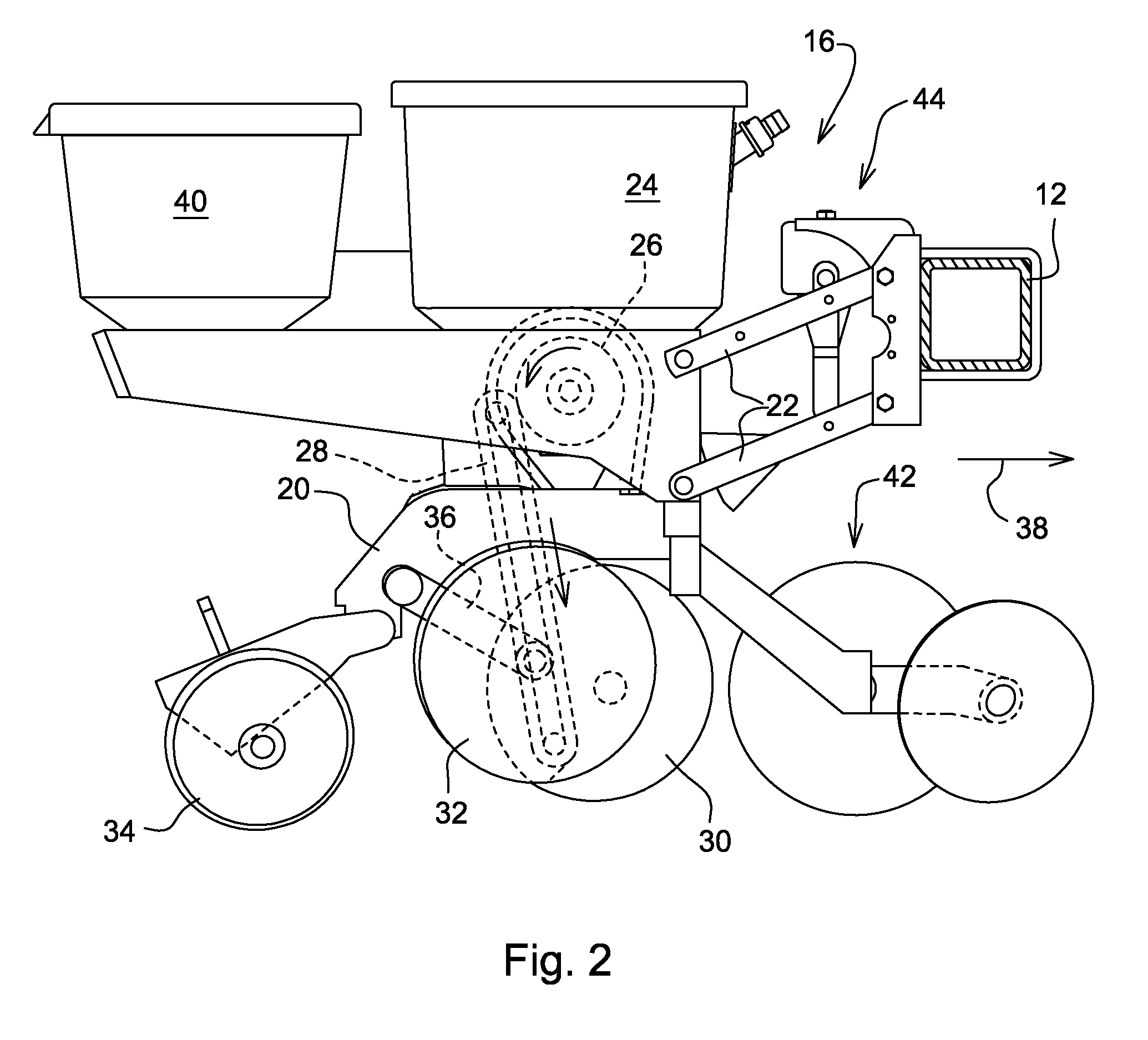 Seed delivery apparatus with sensor and moving member to capture and move seed to a lower outlet opening