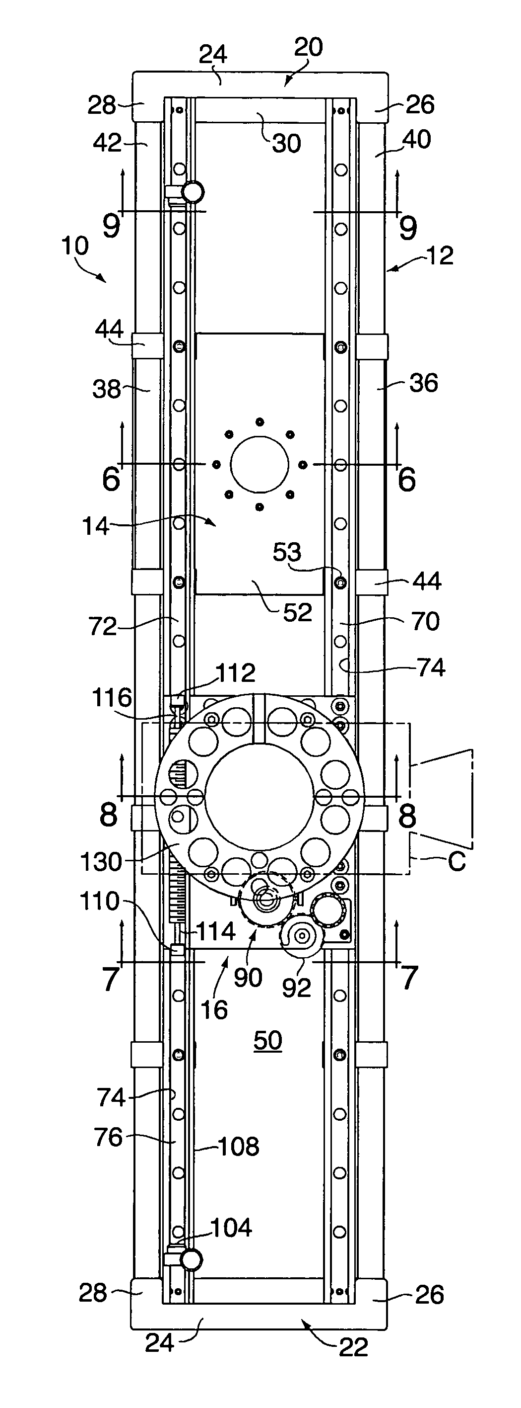 Camera support for cinematography equipment