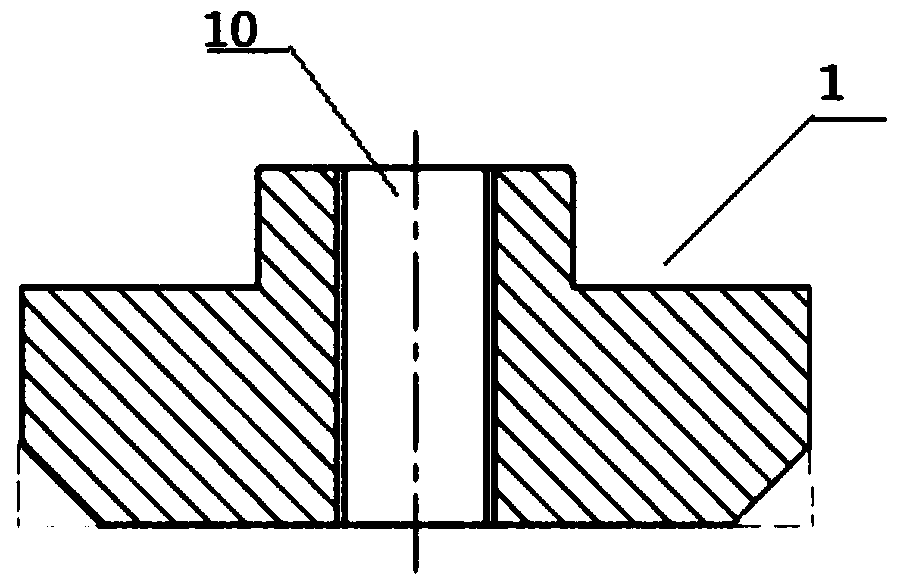 A special water inlet and exhaust device for cylinder hydrostatic test