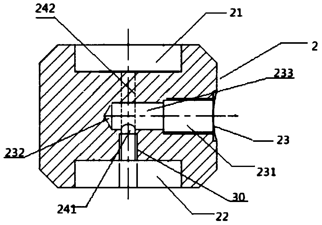 A special water inlet and exhaust device for cylinder hydrostatic test