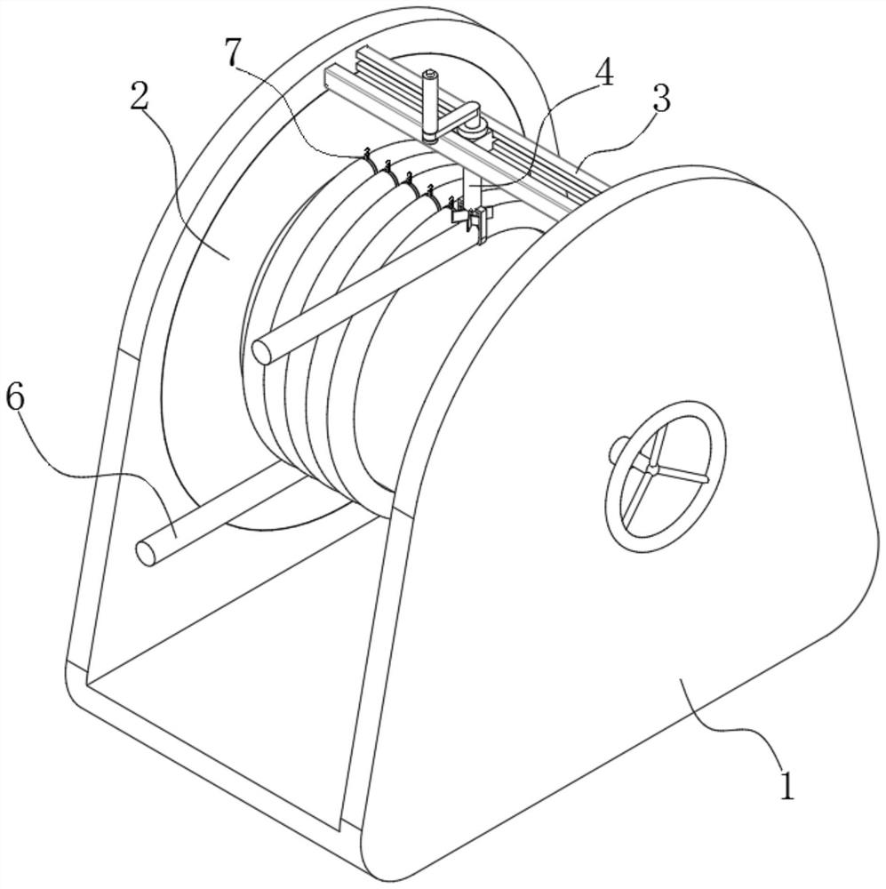 A cable limiting device for new energy vehicles